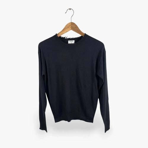 Filippa K Frayed R-Neck Top-ulltopp NWT