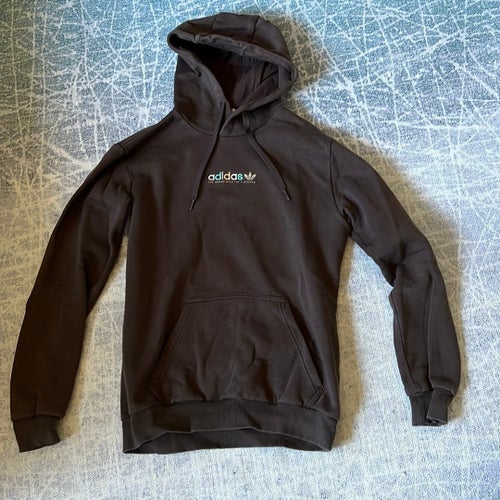 Adidas brun huvtröja