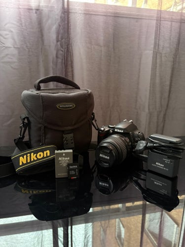 NIKON D40 Med tilbehör