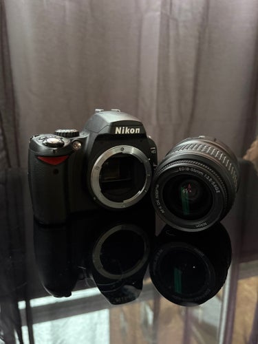 NIKON D40 Med tilbehör