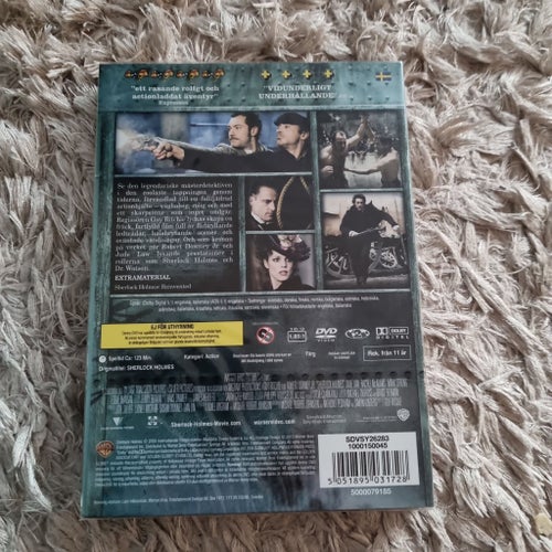 Sherlock Holmes (DVD) (Ny/Inplastad)