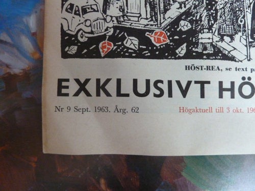 GRÖNKÖPINGS VECKOBLAD, 1963 SEPT. NR 9, TIDNING
