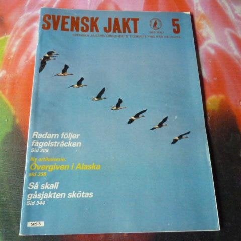 SVENSK JAKT, NR 5-1983, TIDNING