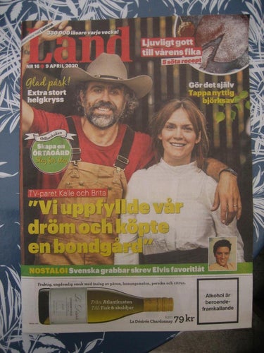 Land Nr:16-2020 (TV-paret Kalle & Brita i Nynäshamn, Elvis Presley)