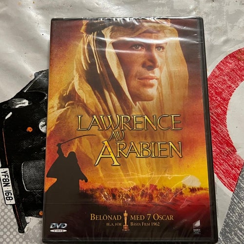 LAWRENCE AV ARABIEN (1962) INPLASTAD 2 DVD SVENSK SPECIALUTGÅVA! SLUT I HANDELN