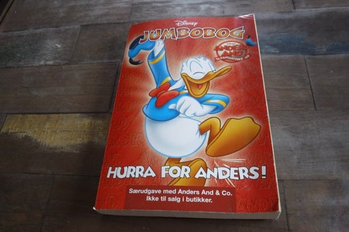 Jumbobog Hurra for Anders OBS på danska