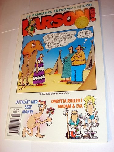 LARSON (svensk) NY OLÄST Nr 8 1998 !!!