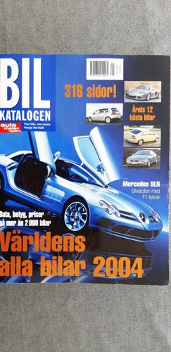 Bilkatalogen 2004 - bilkatalog typ "Alla Bilar" och "Årets bilar"