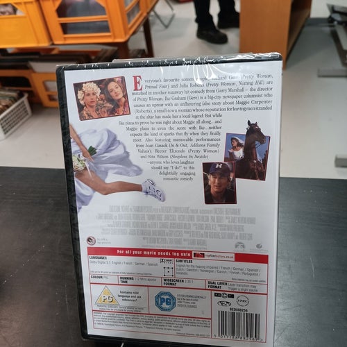 RUNAWAY BRIDE. INPLASTAD DVD