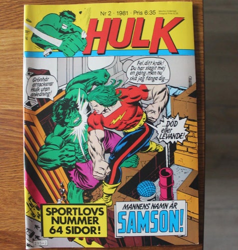 HULK 1981 NR 2