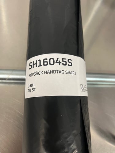 Hållare för sopsäckar inkl sopsäckar