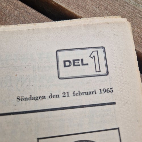 Tidning från 1965