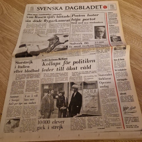 Svenska Dagbladet 29 Maj 1974