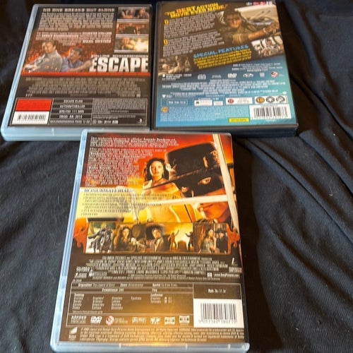 3*DVD Escape, Mad Max Fury Road och Legenden om Zorro (DVD)