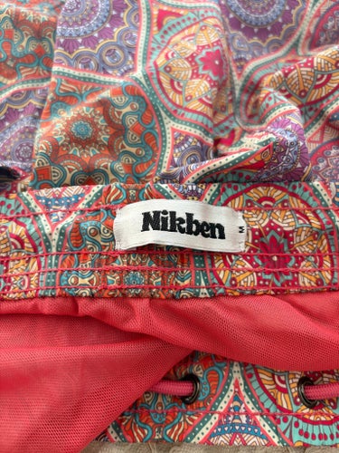 Nikben flerfärgade badbyxor, storlek M