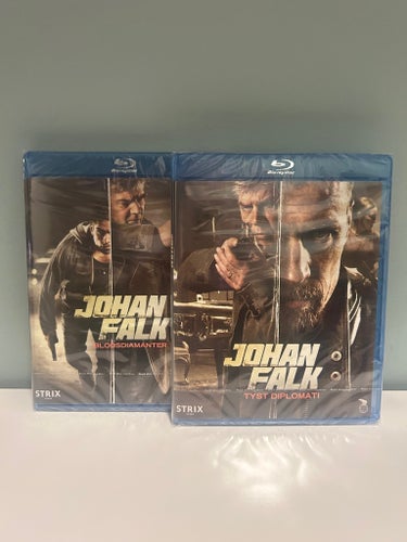 Johan Falk - Blodsdiamanter & Tyst Diplomati - Blu-ray