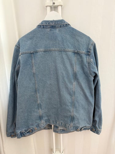 157 blå jeansjacka, storlek XL