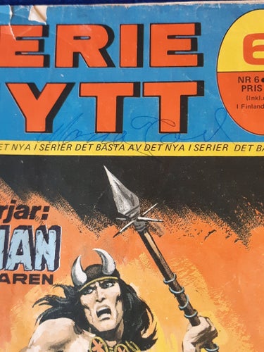Conan Barbaren - Serie Nytt Nr.6 (1971) *OBS TRASIG*