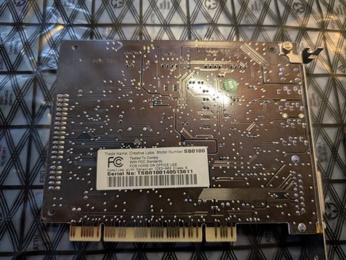 Creative Sound Blaster Live! SB0100 Ljudkort