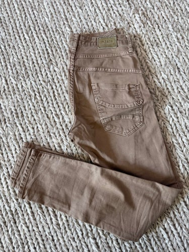 Please beige/bruna byxor xs/s