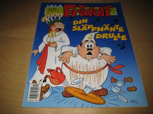 LILLA FRIDOLF. ALBUM TRYCKT 1989.
