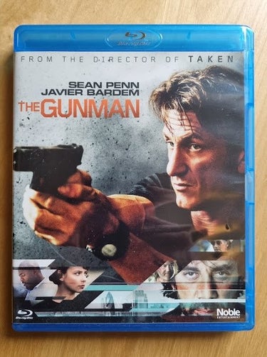 THE GUNMAN - SEAN PENN (BLU RAY- SVENSK TEXT)