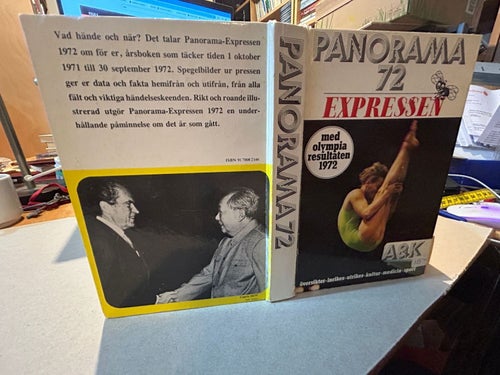 Panorama 72 Expressen, bok, Very Fine