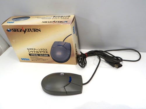 Mus (modell 1) Shuttle Mouse, till Sega Saturn