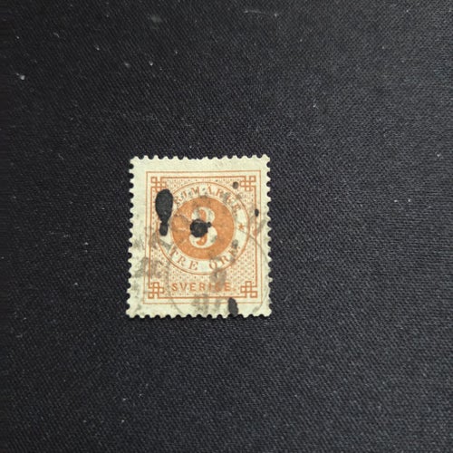 F41 Ringtyp posthorn stämplad