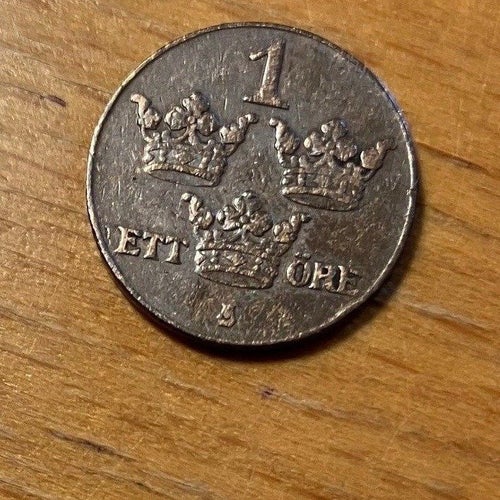 1 ÖRE 1942. Kvalitét 1+.