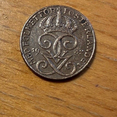 1 ÖRE 1942. Kvalitét 1+.