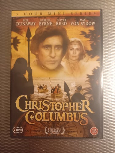 INPLASTAD. Christopher Columbus. Gabriel Byrne, Max Von Sydow, Faye Dunaway.