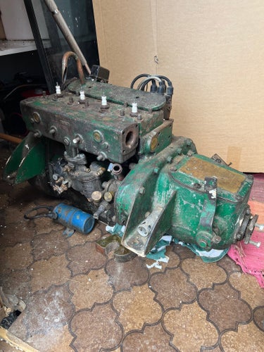 Kermath Sea-Cub Båtmotor och Atos Träbåt