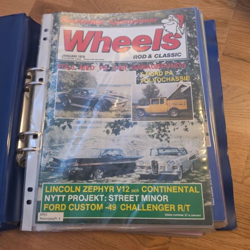 Wheels Rod & Classic tidningar 1978