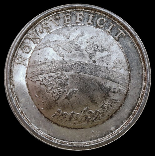Silvermedalj i toppkvalité-Drottning Kristina i ROM 1655-1689 av G B Guglielmada