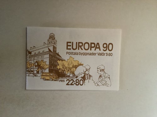 Häfte 403. Europa Postbyggnader.
