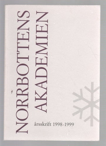 Norrbottensakademins Årsskrift 1998-99