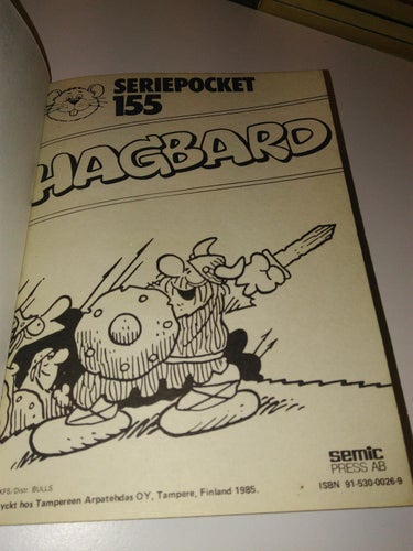 Seriepocket Hagbard 155. Very Good Plus