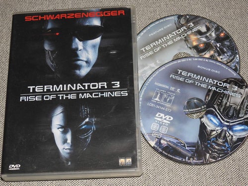 Terminator 3 DVD Rise of the Machines Arnold Schwarzenegger