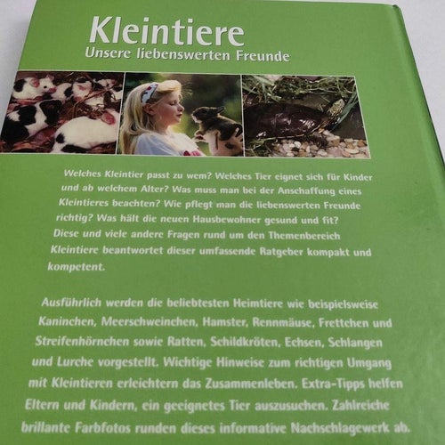 Kleintiere - Unsere liebenswerten Freunde (inb) olika smådjur som husdjur