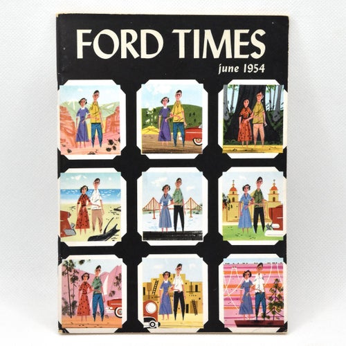 Ford Times June 1954 Tidning