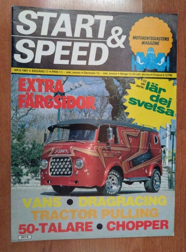 * * Start & Speed Nr. 6 1981 * *