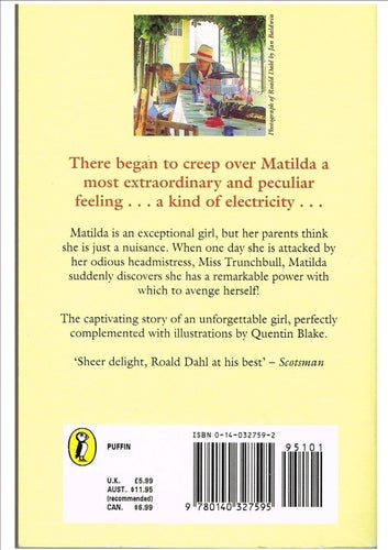 MATILDA - Roald Dahl (1989)