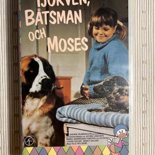 Tjorven, Båtsman och Moses - VHS