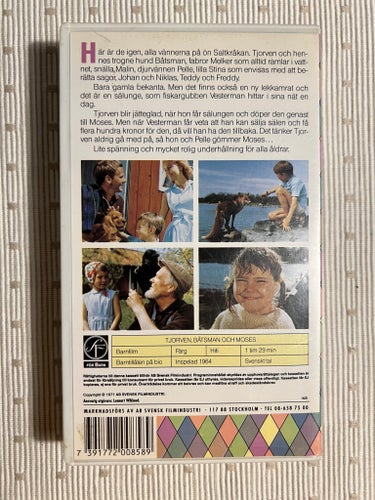 Tjorven, Båtsman och Moses - VHS