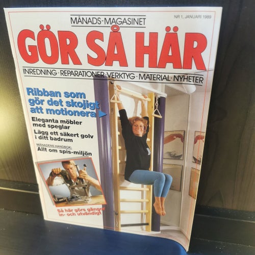 Gör Så Här, Månadsmagasinet, nr 1 1989