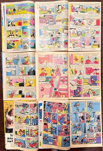 Kalle Anka & C:o, Walt Disney's, 1971-81, 9 st.