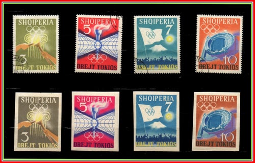 OLYMPIC SUMMER >TOKYO 1964: MIXET LOT/SET (OL-TEMX-500L-2-10-(12)