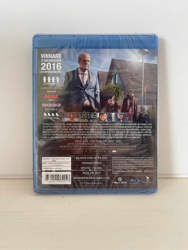 En Man som Heter Ove Blu ray Ny och Inplastad!