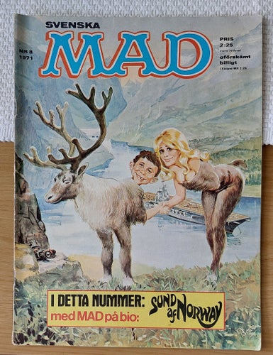 Svenska MAD Nr 8 1971